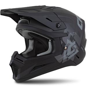 Casca motocross Cassida Cross Cup 2 Alta negru-gri mat