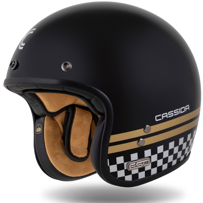 Cassida Cassida Eso Forty Nine Open Face Negru Perlat-Gold-Grey