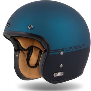 Cassida Cassida Eso Super Hooligan Open Face Negru Mat-Albastru Metalic