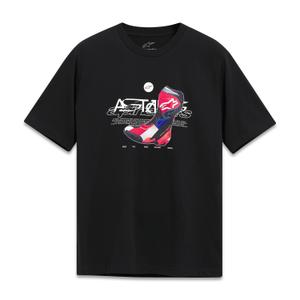 Tricou Alpinestars R Boot CSF negru