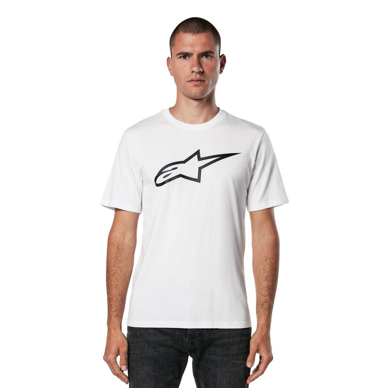 Tricou Alpinestars Ageless 2.0 CSF alb-negru