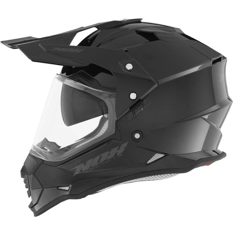 Casca enduro NOX N312 neagra lucioasa