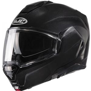 Cască de motocicletă pliabilă HJC I100 Solid metal negru