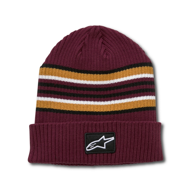 Beanie Alpinestars Bolted Cuff, roșu cărămiziu