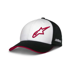 Șapcă Alpinestars Sessionized Snapback alb-negru-roșu