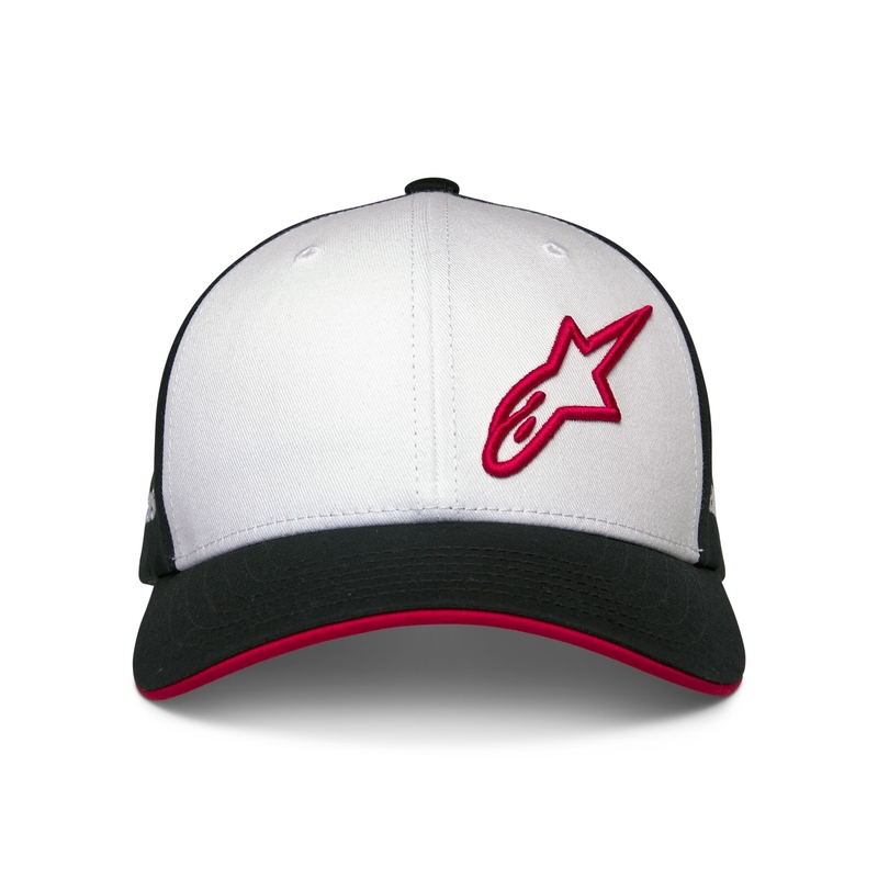 Șapcă Alpinestars Sessionized Snapback alb-negru-roșu
