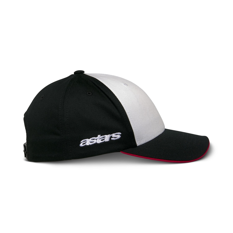 Șapcă Alpinestars Sessionized Snapback alb-negru-roșu