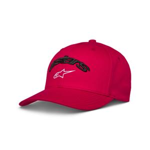 Șapcă roșie Alpinestars Arcstars Flexback