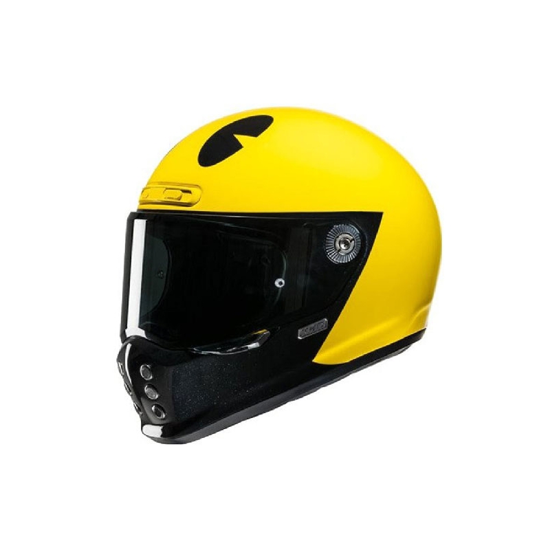 Casca moto integrala HJC V10 Pac-man Bandai Namco galbena