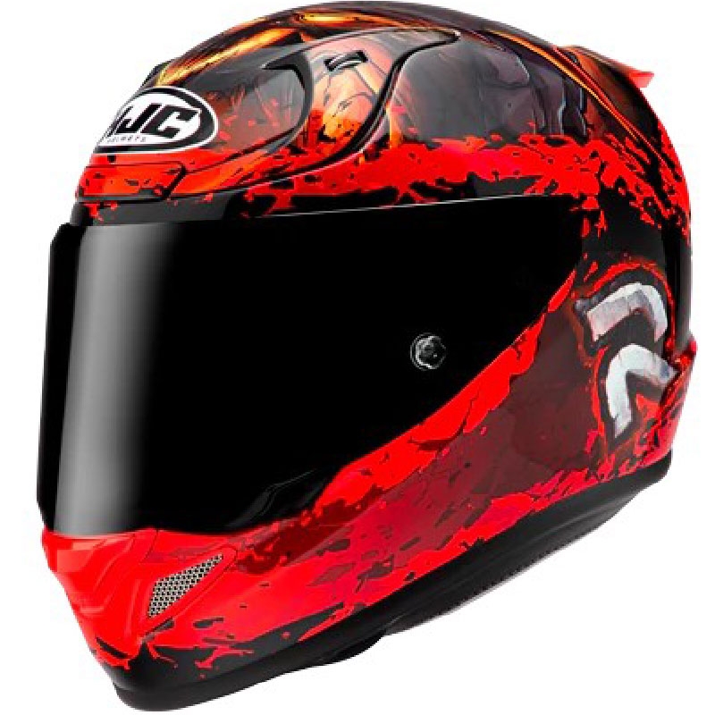Casca integrala rosie HJC RPHA 12 Diablo Blizzard lichidare