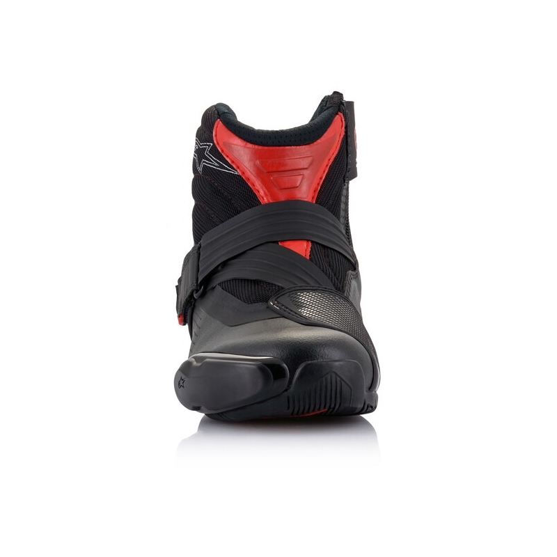 Cizme moto Alpinestars SMX-1 R ventilate negru-rosu