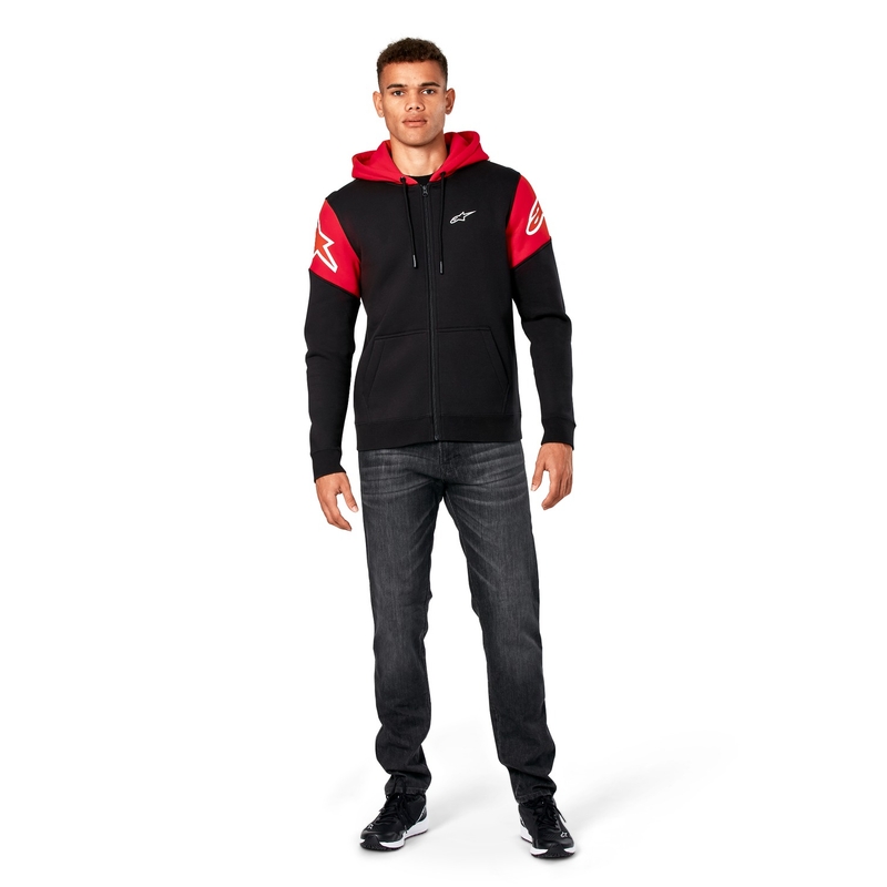 Hanocă Alpinestars Velocity negru-roșu