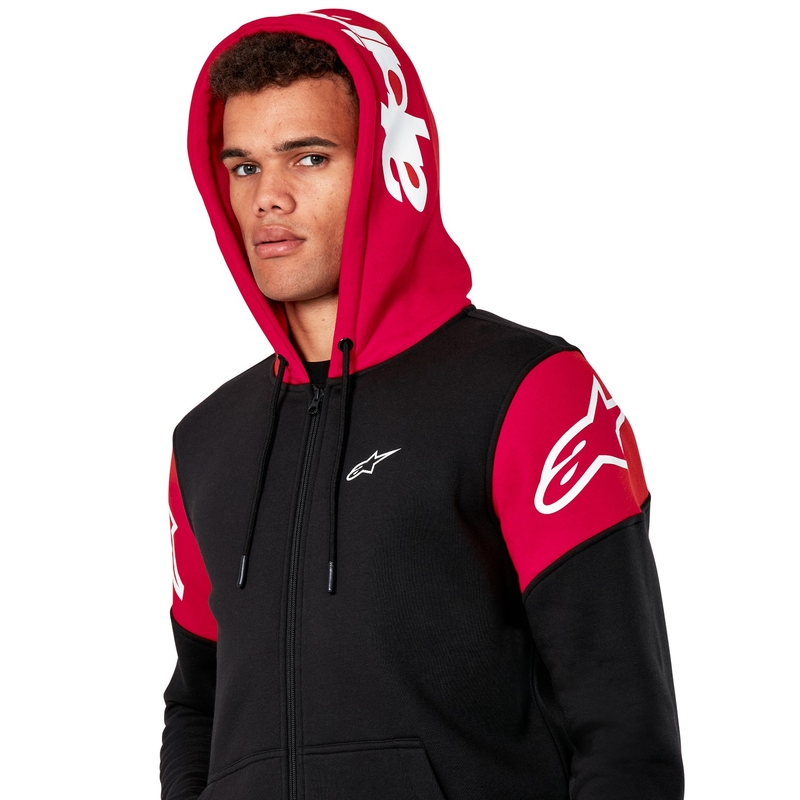 Hanocă Alpinestars Velocity negru-roșu