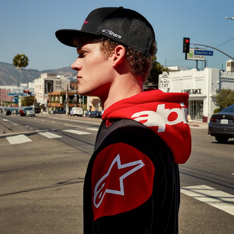Hanocă Alpinestars Velocity negru-roșu