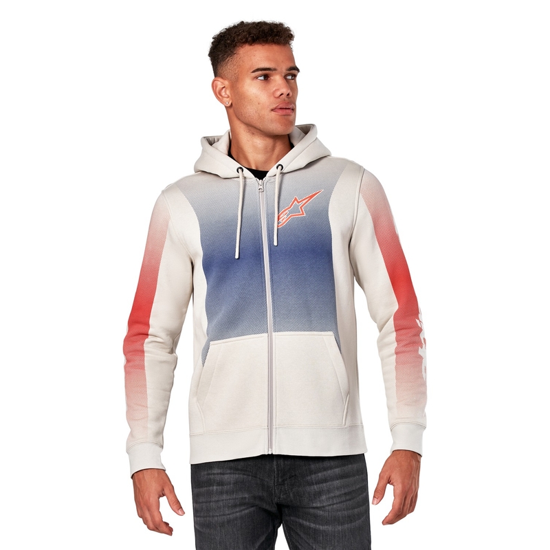 Hanocă Alpinestars Arising alb alb-albastru-roșu