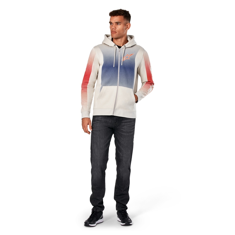 Hanocă Alpinestars Arising alb alb-albastru-roșu