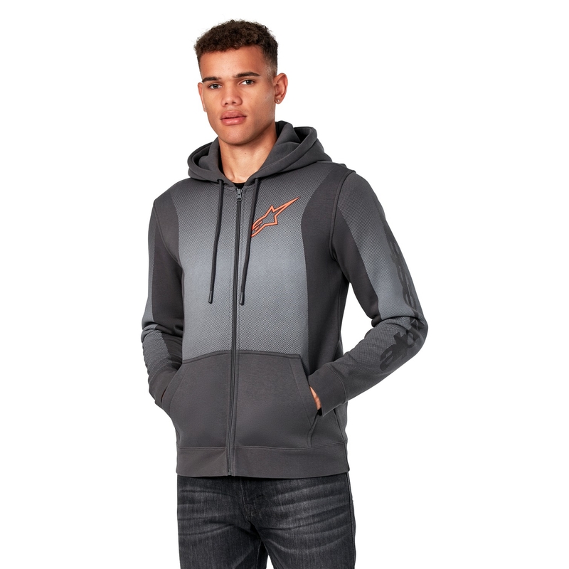 Alpinestars Arising Hoodie gri închis-gri deschis