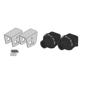 Footpeg adapters PUIG 21775N Negru