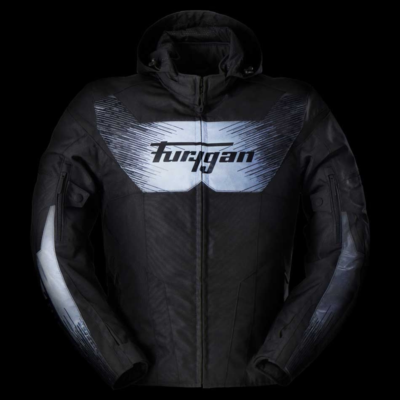 Jacheta moto Furygan Shard HV neagra