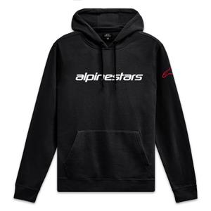 Alpinestars Wordmark Hoodie 3 negru-alb-rosu