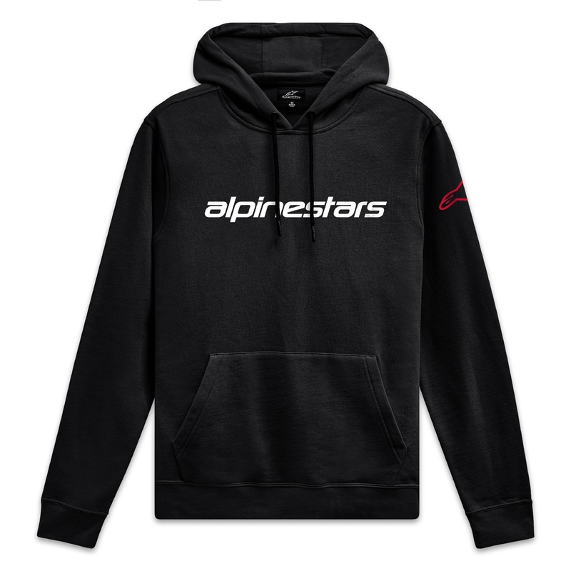 Alpinestars Wordmark Hoodie 3 negru-alb-rosu