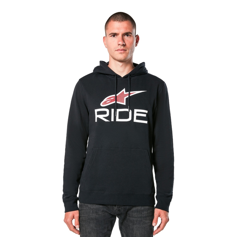 Hanorac Alpinestars Ride 4.0 negru-alb-roșu