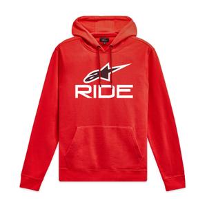 Hanorac Alpinestars Ride 4.0 roșu-alb-negru