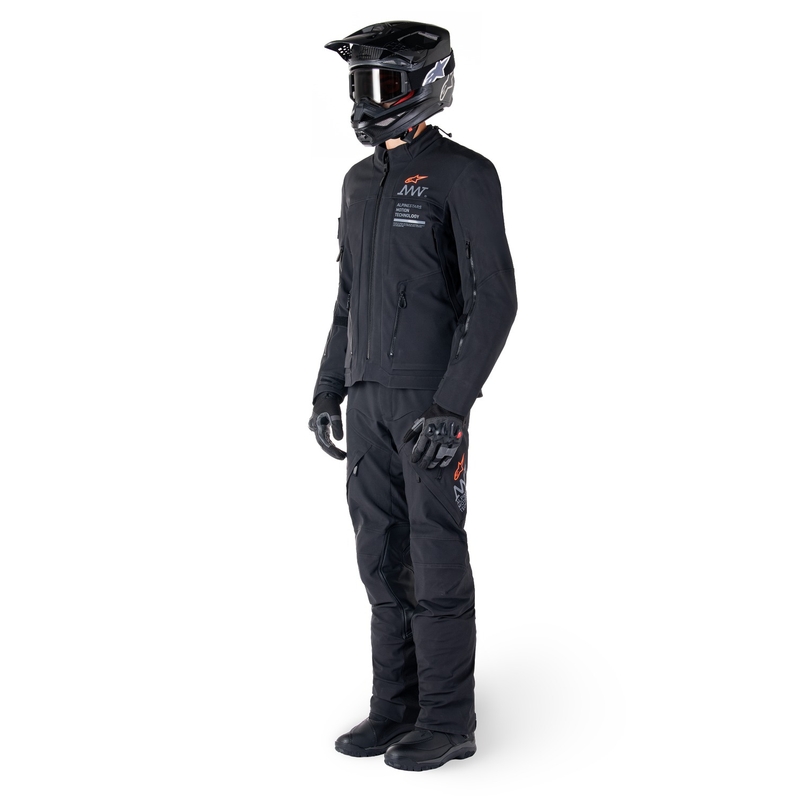 Jachetă moto Alpinestars AMT-8 Stretch Drystar XF neagră