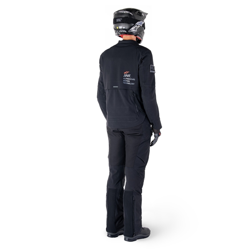 Jachetă moto Alpinestars AMT-8 Stretch Drystar XF neagră