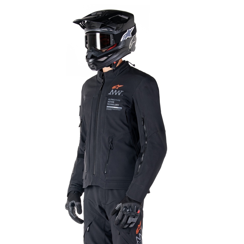 Jachetă moto Alpinestars AMT-8 Stretch Drystar XF neagră