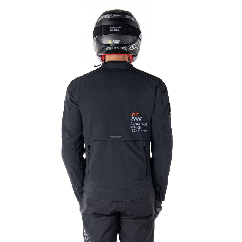 Jachetă moto Alpinestars AMT-8 Stretch Drystar XF neagră