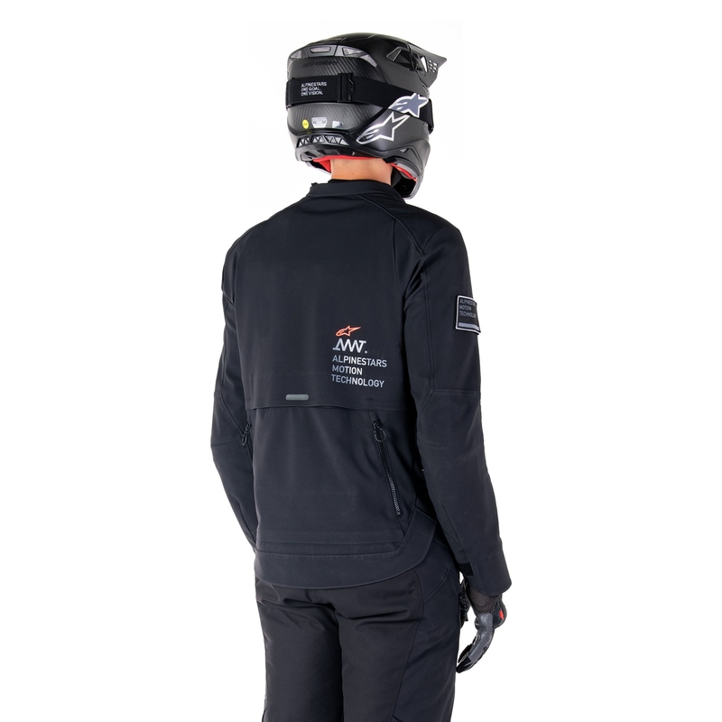 Jachetă moto Alpinestars AMT-8 Stretch Drystar XF neagră