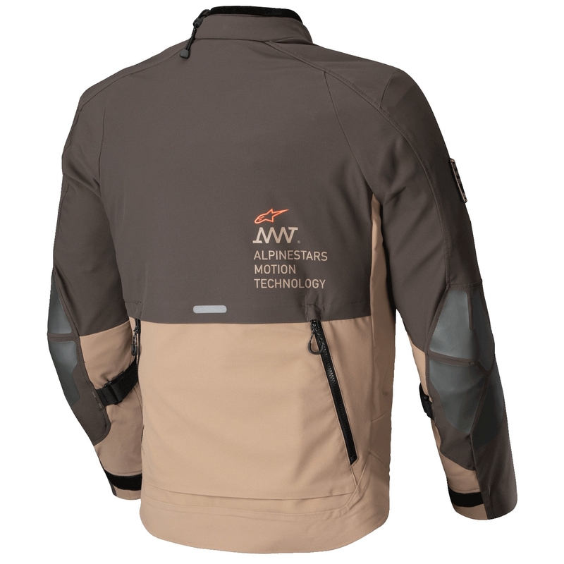Jacheta moto Alpinestars AMT-8 Stretch Drystar XF maro-kaki