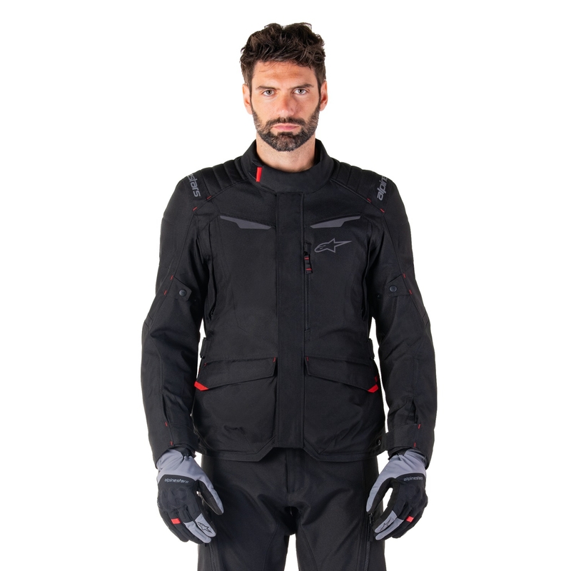 Jachetă moto impermeabilă Alpinestars ST-1 neagră