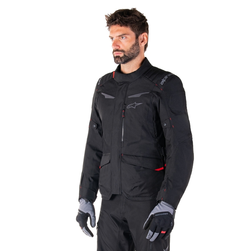 Jachetă moto impermeabilă Alpinestars ST-1 neagră