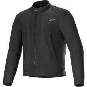 Jachetă de motocicletă Alpinestars Clayton rezistentă la apă Negru-Negru