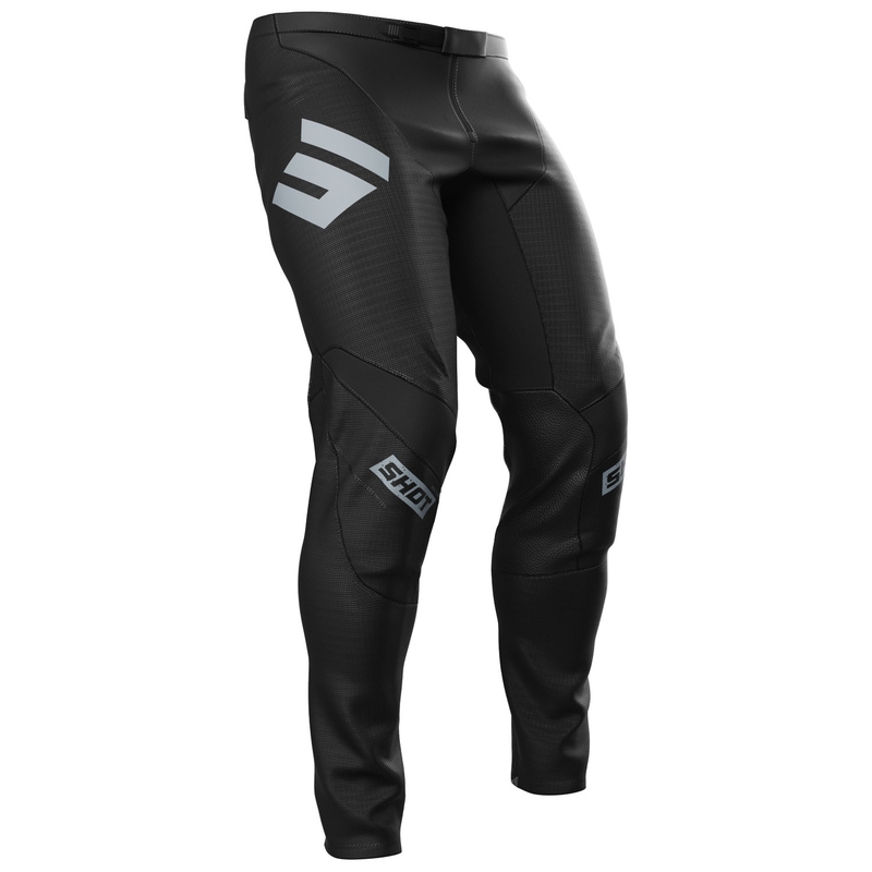 Pantaloni motocross Shot Contact Onyx negru-gri