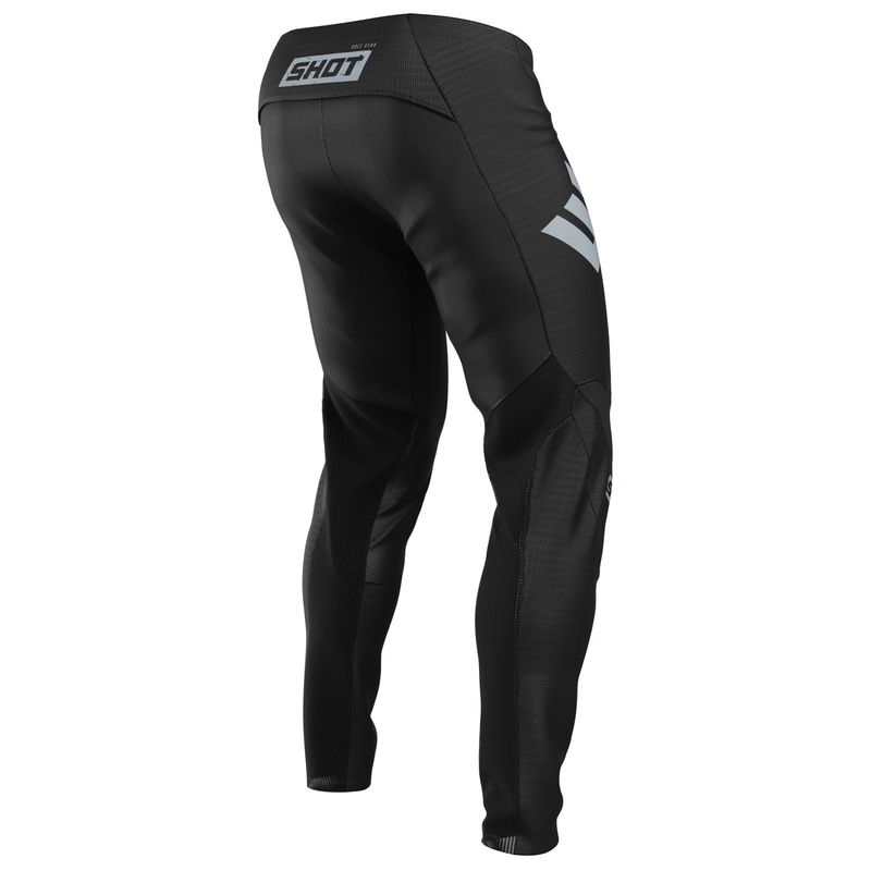 Pantaloni motocross Shot Contact Onyx negru-gri
