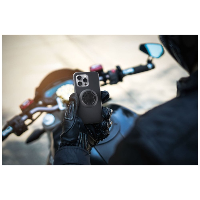 Husa de protectie Interphone QUIKLOX Tetraforce pentru Apple iPhone 16 Pro neagra