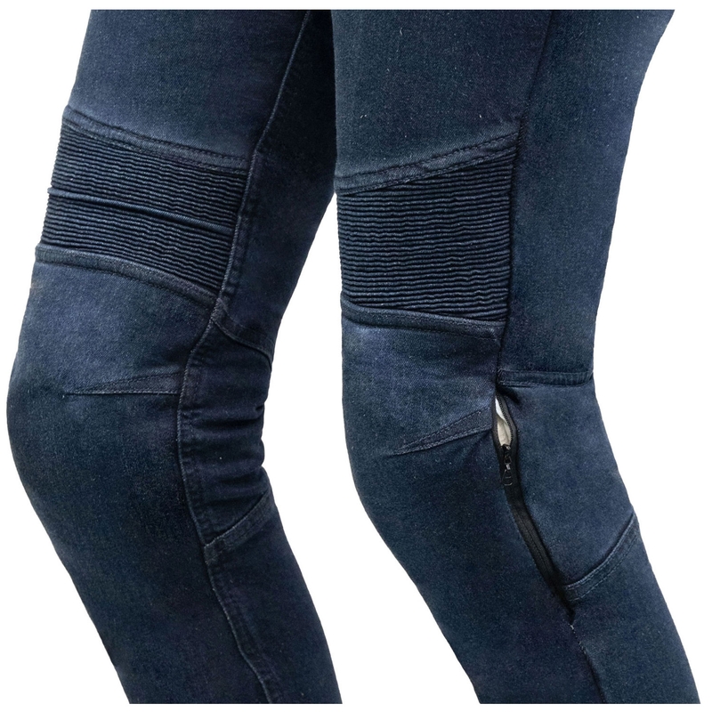 Blugi tăiați de damă Street Racer Spike II, albaștri