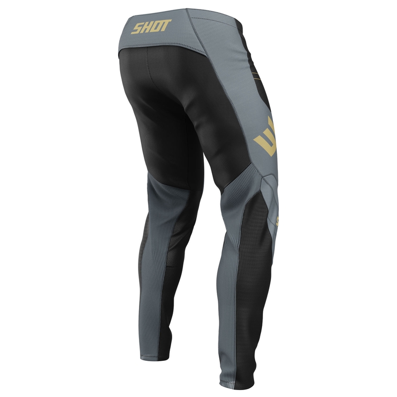 Pantaloni Motocross Shot Contact Shield Aur