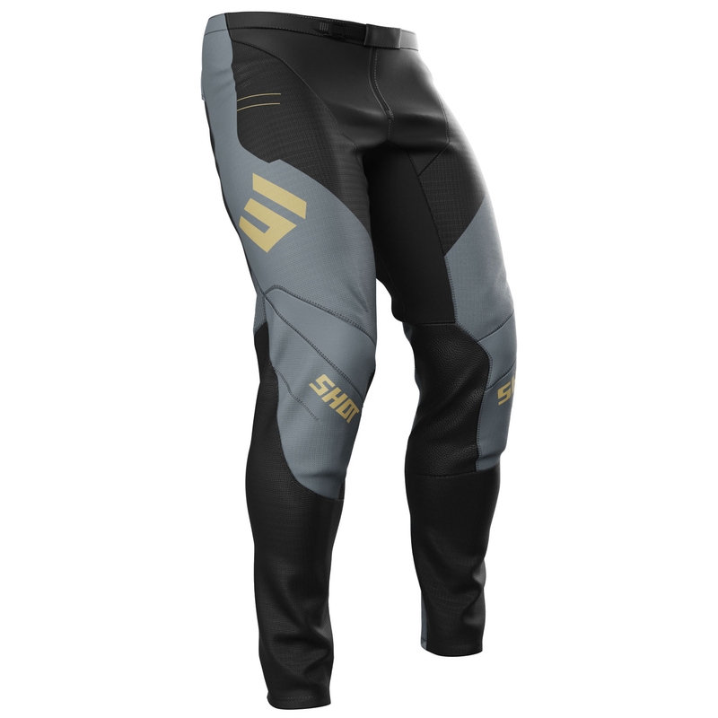 Pantaloni Motocross Shot Contact Shield Aur