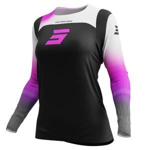 Tricou motocross damă Shot Contact Hera roz
