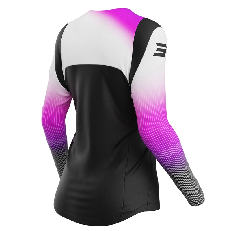 Tricou motocross damă Shot Contact Hera roz