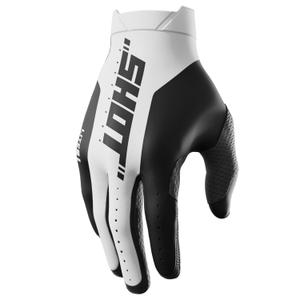 Mănuși de motocross Shot Lite Pro albe
