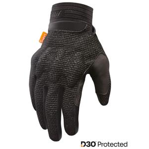 Mănuși de motocross Shot Guard D3O® negre