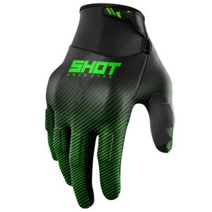 Mănuși de motocross Shot Drift Rim verzi