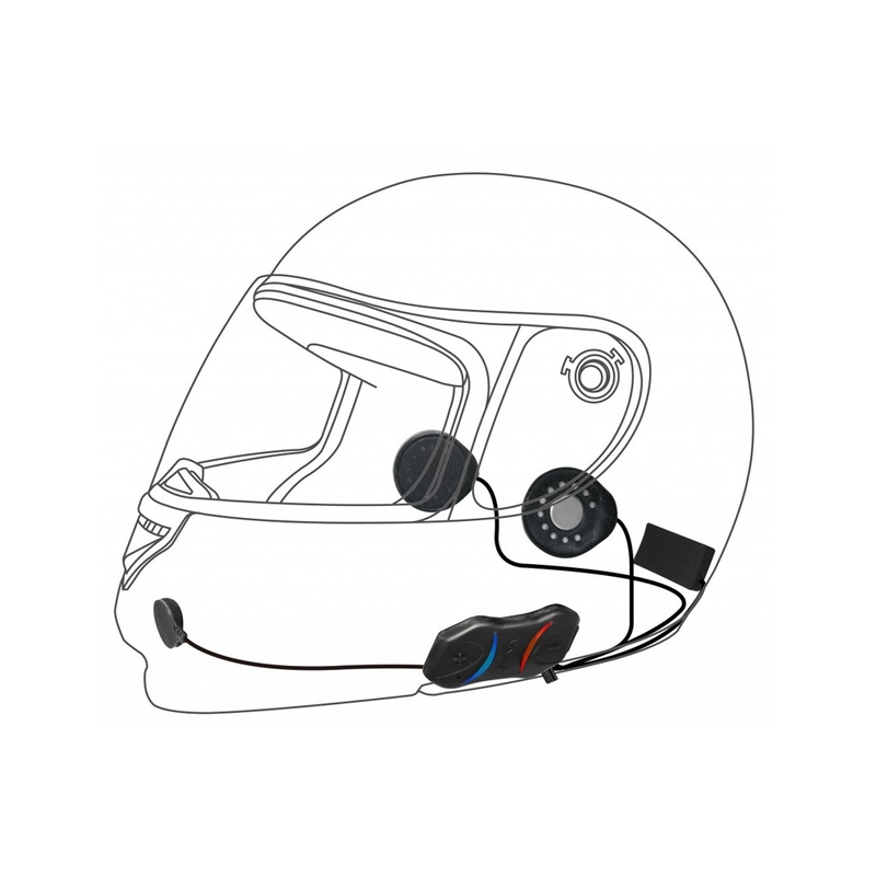 Interfon Bluetooth SENA 10R, inclusiv telecomandă pe ghidon