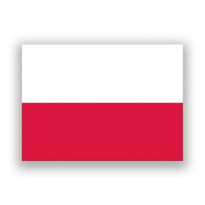 Autocolant Polonia
