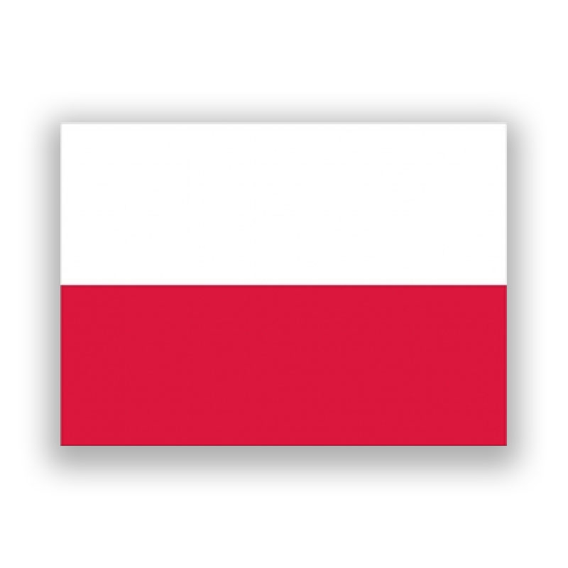 Autocolant Polonia